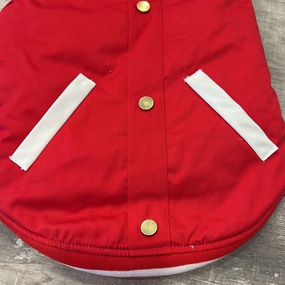NWT doggie 🐶 VARSITY JACKET M - Picture 7 of 7
